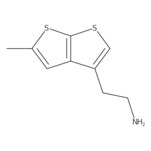 2-{5-Methylthieno[2,3-b]thiophen-3-yl}ethan-1-amine Structure