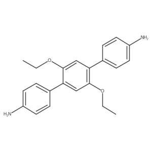 2',5'-Diethoxy-[1,1':4',1''-terphenyl]-4,4''-diamine结构式
