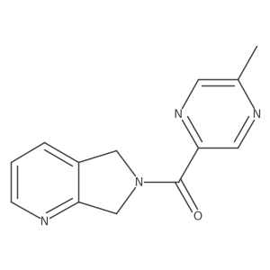 (5-methylpyrazin-2-yl)(5H-pyrrolo[3,4-b]pyridin-6(7H)-yl)methanone Structure