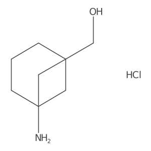(5-Aminonorpinan-1-yl)methanol;hydrochloride Structure
