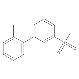3-(2-Methylphenyl)benzene-1-sulfonyl fluoride结构式