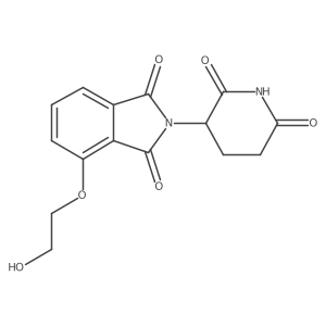 Thalidomide-O-PEG1-OH结构式