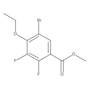 Methyl 5-bromo-4-ethoxy-2,3-difluorobenzoate Structure