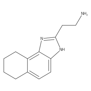 2-{1H,6H,7H,8H,9H-naphtho[1,2-d]imidazol-2-yl}ethan-1-amine结构式