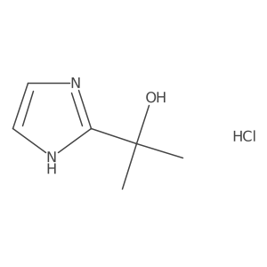 2-(1H-imidazol-2-yl)propan-2-ol hydrochloride结构式