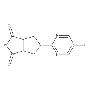 5-(5-Chloropyrimidin-2-yl)-octahydropyrrolo[3,4-c]pyrrole-1,3-dione Structure