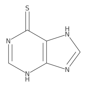 Mercaptopurine anhydrous S-35结构式