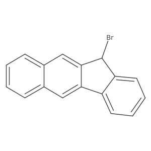 11-Bromo-11H-benzo[b]fluorene Structure