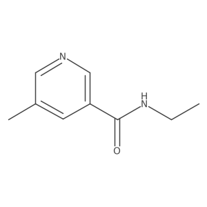 n-Ethyl-5-methylnicotinamide Structure