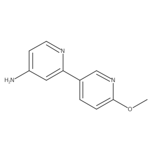 2-(6-Methoxypyridin-3-yl)pyridin-4-amine Structure