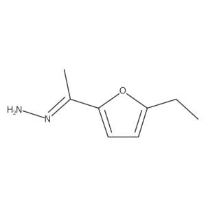 (1-(5-Ethylfuran-2-yl)ethylidene)hydrazine结构式