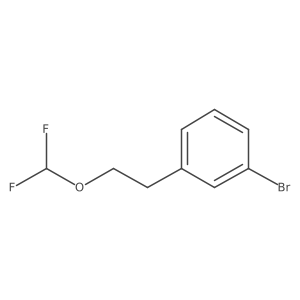 5-Bromo-2-(difluoromethoxy)ethylbenzene Structure