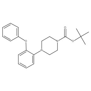 Tert-butyl 4-(2-phenoxyphenyl)piperazine-1-carboxylate Structure