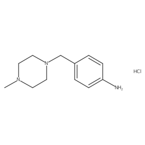 4-((4-Methylpiperazin-1-yl)methyl)aniline hydrochloride Structure