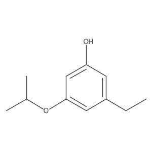 3-Ethyl-5-isopropoxyphenol结构式
