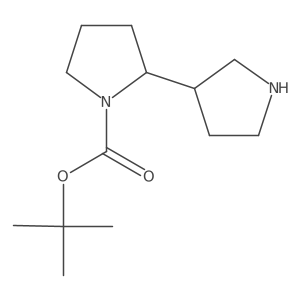 Tert-butyl 2-(pyrrolidin-3-YL)pyrrolidine-1-carboxylate Structure