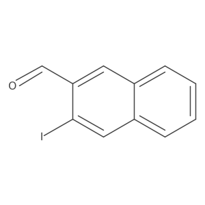 3-Iodo-2-naphthaldehyde结构式