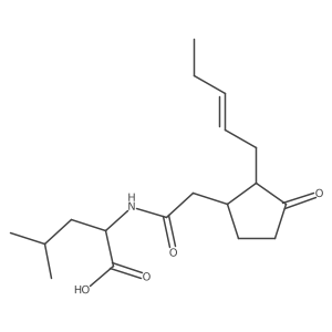 N-[(-)-Jasmonoyl]-(L)-leucine结构式