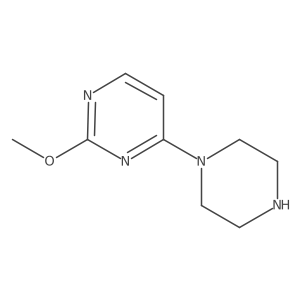 2-Methoxy-4-(piperazin-1-YL)pyrimidine Structure