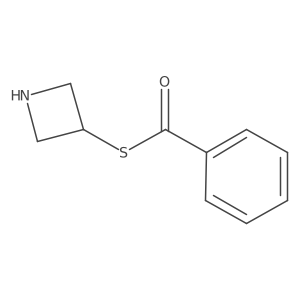 S-(Azetidin-3-yl) benzothioate结构式