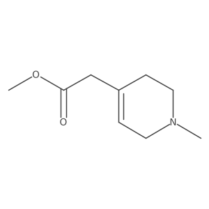 Methyl 2-(1-methyl-1,2,3,6-tetrahydropyridin-4-yl)acetate Structure