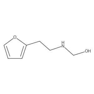 [2-(Furan-2-yl)ethylamino]methanol结构式