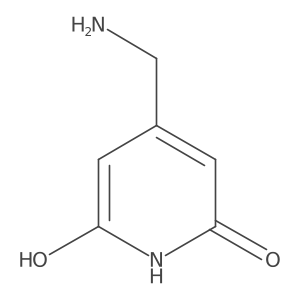 4-(Aminomethyl)pyridine-2,6-diol Structure
