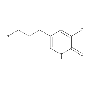 5-(3-Aminopropyl)-3-chloropyridin-2-OL Structure