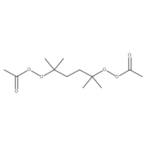 Ethaneperoxoic acid, 1,1,4,4-tetramethyl-1,4-butanediyl ester Structure