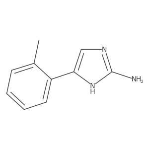 5-(2-methylphenyl)-1H-imidazol-2-amine Structure