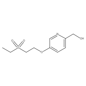 2-Pyridinemethanol, 5-[2-(ethylsulfonyl)ethoxy]-结构式