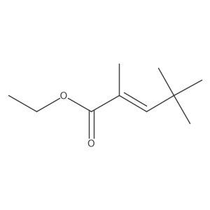 Ethyl 2,4,4-trimethylpent-2-enoate Structure