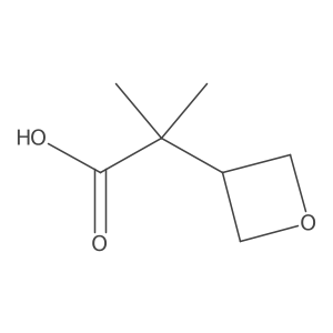 2-Methyl-2-(oxetan-3-yl)propanoic acid结构式