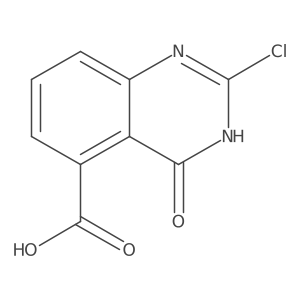 2-Chloro-4-oxo-3,4-dihydroquinazoline-5-carboxylic acid Structure