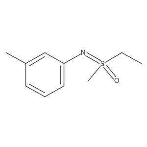 Ethyl(methyl)[(3-methylphenyl)imino]-lambda6-sulfanone结构式