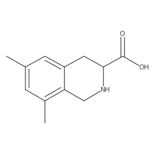 6,8-Dimethyl-1,2,3,4-tetrahydroisoquinoline-3-carboxylic acid Structure