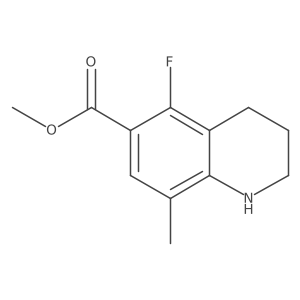 Methyl 5-fluoro-8-methyl-1,2,3,4-tetrahydroquinoline-6-carboxylate Structure