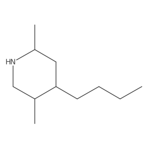 4-Butyl-2,5-dimethylpiperidine Structure