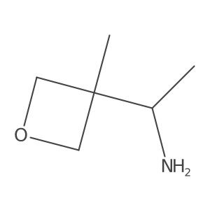 (1R)-1-(3-methyloxetan-3-yl)ethan-1-amine Structure