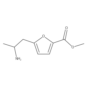 methyl 5-[(2S)-2-aminopropyl]furan-2-carboxylate Structure