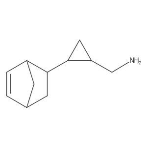 (2-{Bicyclo[2.2.1]hept-5-en-2-yl}cyclopropyl)methanamine Structure