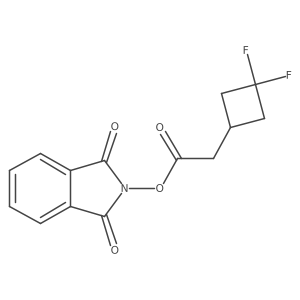 1,3-dioxo-2,3-dihydro-1H-isoindol-2-yl 2-(3,3-difluorocyclobutyl)acetate Structure