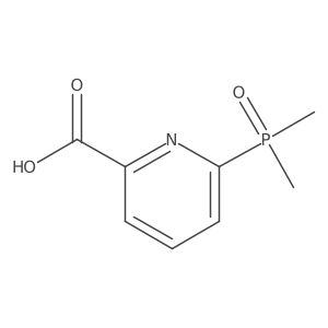 6-(Dimethylphosphoryl)pyridine-2-carboxylicacid Structure