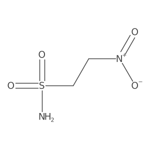 2-Nitroethane-1-sulfonamide结构式