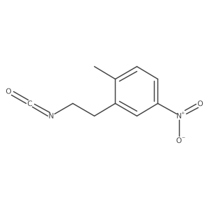 2-(2-Isocyanatoethyl)-1-methyl-4-nitrobenzene Structure