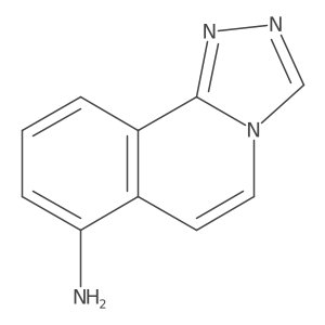 [1,2,4]Triazolo[3,4-a]isoquinolin-7-amine Structure