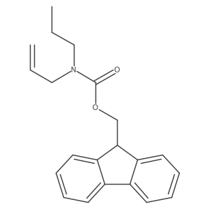 (9H-fluoren-9-yl)methyl N-(prop-2-en-1-yl)-N-propylcarbamate Structure