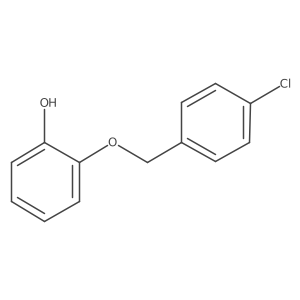 2-[(4-Chlorobenzyl)oxy]phenol结构式
