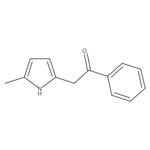 2-(5-Methyl-1H-pyrrol-2-yl)-1-phenylethanone Structure