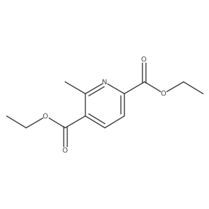 Diethyl 6-methylpyridine-2,5-dicarboxylate结构式